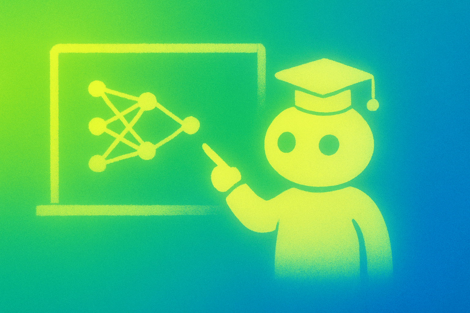 ai-education-robot-teaching-neural-network-diagram